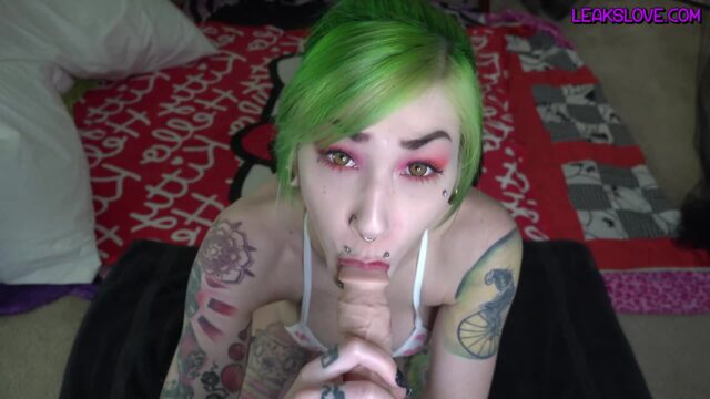 Cattie Candescent – Cum Hungry Ahegao Throat Impregnation