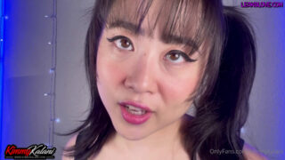 Kimmy Kalani – ASMR Asian Baby Girl Licks Daddys Tasty Cock And Cum