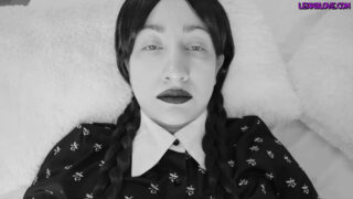 Lalunalewd – Wednesday Has A Naughty Thing Black And White