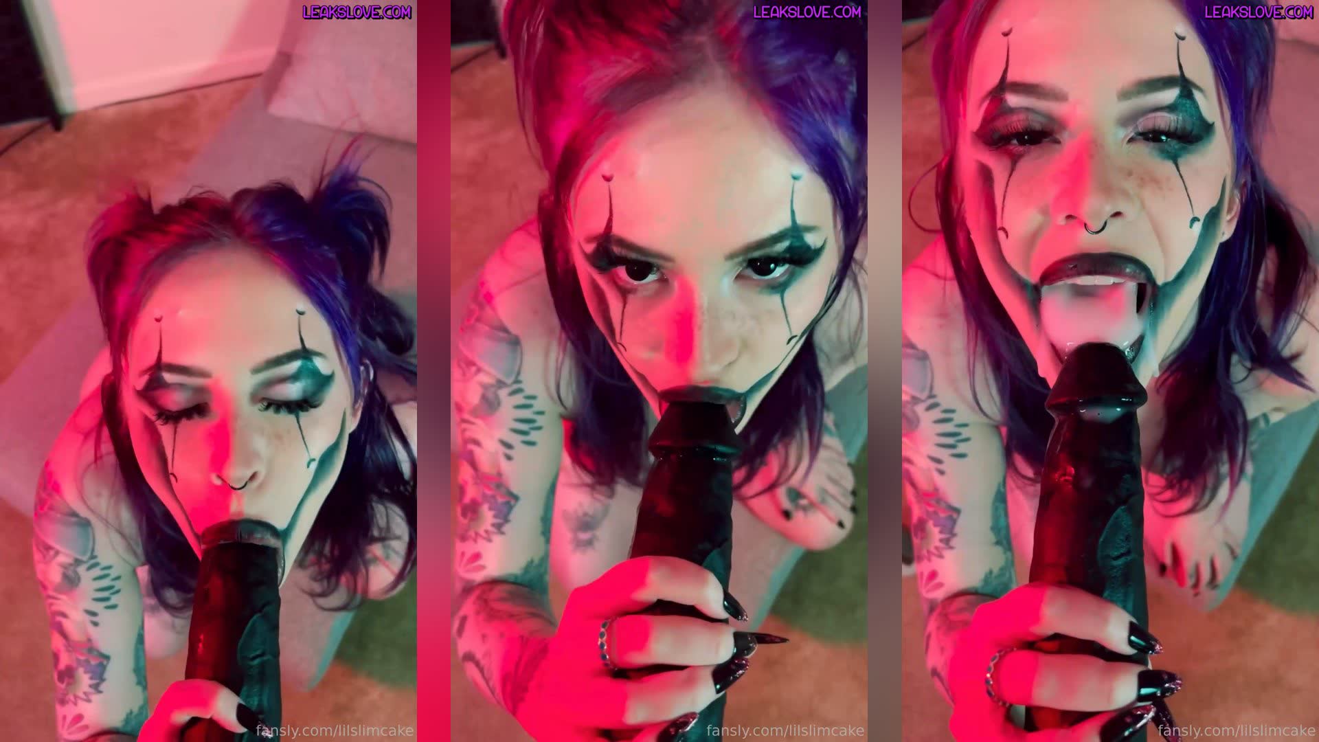 Lilslimcake - Teen POV BBC Clowns Drain Your Balls Video Leaked - Leakslove