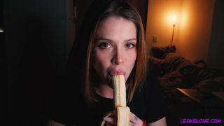 Maru Karv – Eating A Banana With My New Big Tits