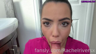 Rachelriversx – Nurse Helps You Give Sperm At Sperm Bank Blowjob And Handjob