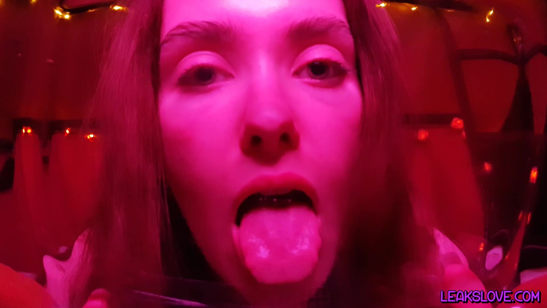 Asmr licking porn
